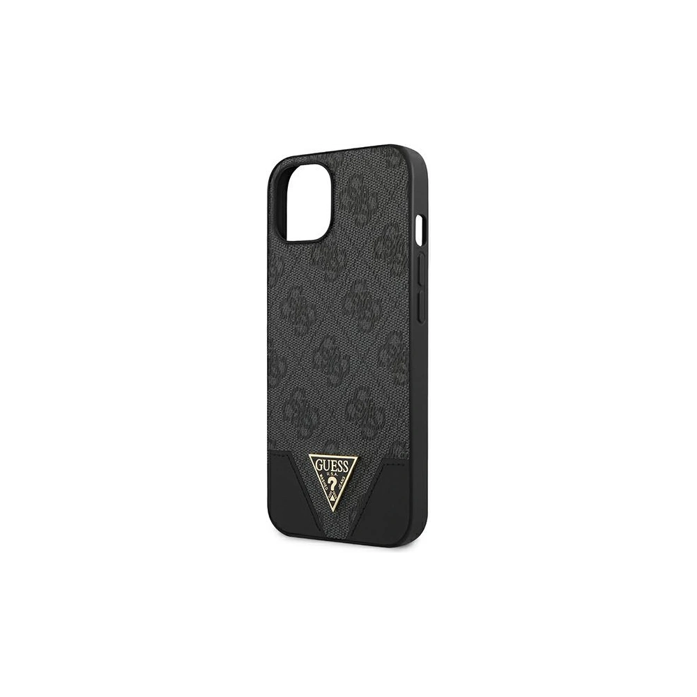 Hurtownia GSM - Etui Guess GUHCP13SPU4GHBK Apple iPhone 13 mini šedý/grey hardcase 4G Triangle Collection - GUE1872GRY - {ean13} - Hurt