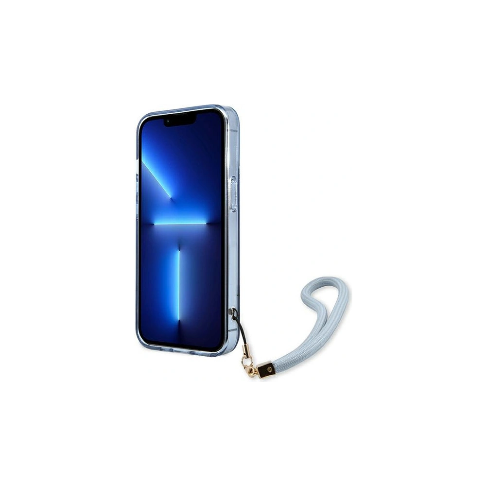 Hurtownia GSM - Etui Guess GUHCP13XHTSGSB Apple iPhone 13 Pro Max niebieski/blue hardcase Translucent Stap - GUE1873BLU - {ean13} - Hurt