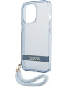Hurtownia GSM - Etui Guess GUHCP13XHTSGSB Apple iPhone 13 Pro Max niebieski/blue hardcase Translucent Stap - GUE1873BLU - {ean13} - Hurt