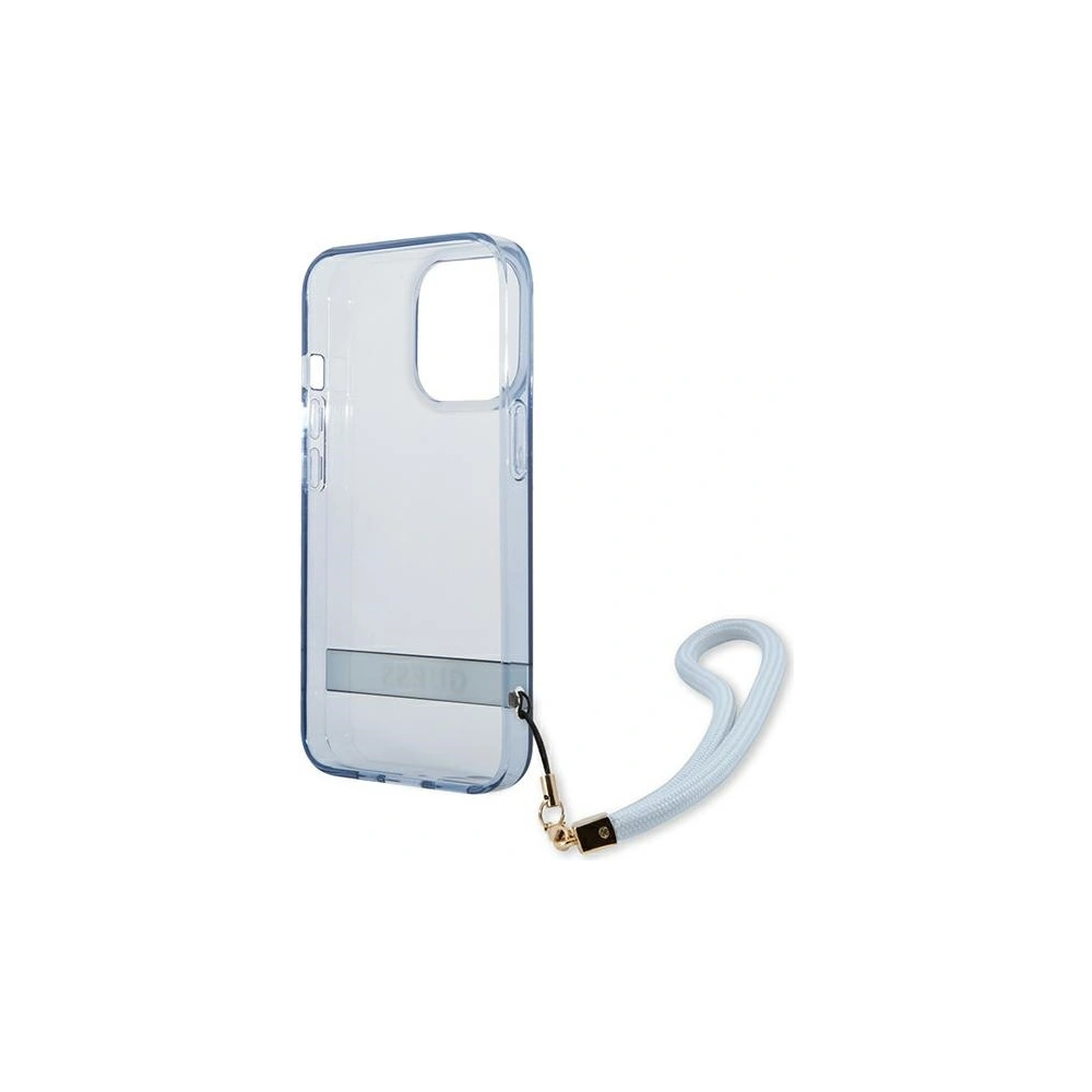 Hurtownia GSM - Etui Guess GUHCP13XHTSGSB Apple iPhone 13 Pro Max niebieski/blue hardcase Translucent Stap - GUE1873BLU - {ean13} - Hurt