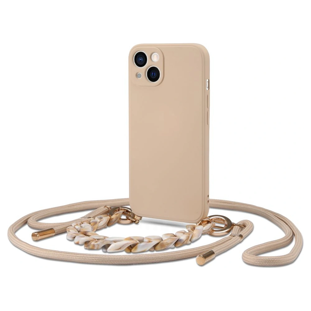 Hurtownia GSM - Etui Tech-Protect Icon Chain Apple iPhone 13 Béžová - THP1213BEI - {ean13} - Hurt