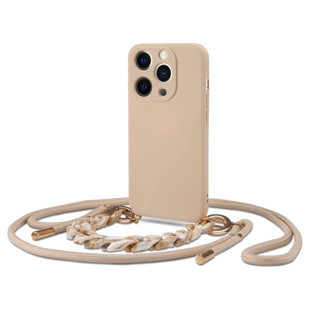Hurtownia GSM - Etui Tech-Protect Icon Chain Apple iPhone 13 Pro Beige - THP1214BEI - {ean13} - Hurt