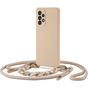 Hurtownia GSM - Etui Tech-Protect Icon Chain Samsung Galaxy A53 5G Beige - THP1215BEI - {ean13} - Hurt