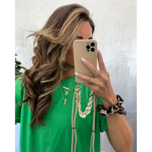 Etui Tech-Protect Icon Chain Samsung Galaxy A53 5G Beige