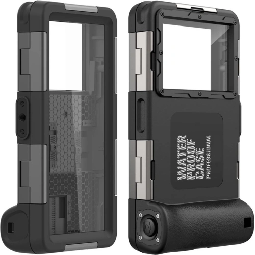Uniwersalne wodoszczelne etui Tech-Protect IPX8 Universal Diving Waterproof Case Black