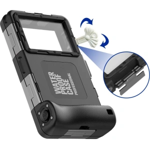 Wholesale Tech-Protect IPX8 Universal Diving Waterproof Case Black - THP1223BLK - {ean13} - Hurt