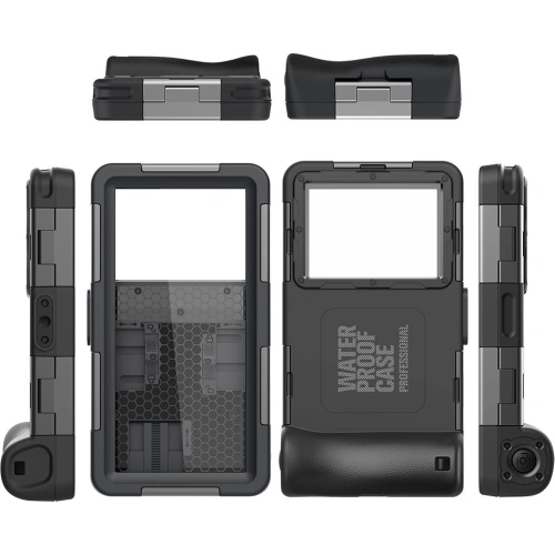 Uniwersalne wodoszczelne etui Tech-Protect IPX8 Universal Diving Waterproof Case Black