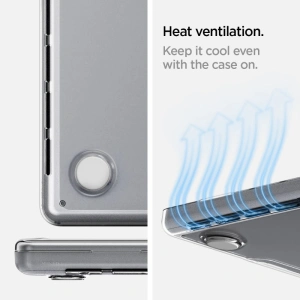 Hurtownia GSM - Etui Spigen Thin Fit Apple MacBook Pro 16 2021-2023 Crystal Clear - SPN2286CL - {ean13} - Hurt