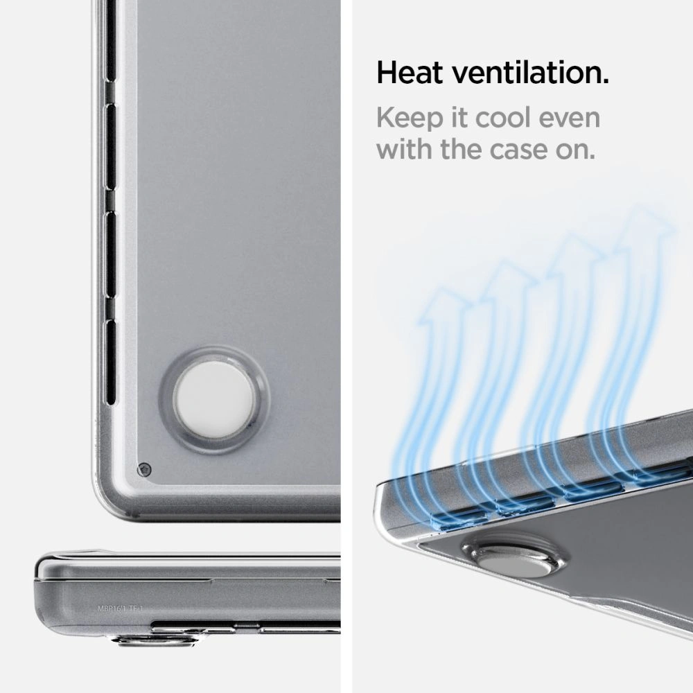 Hurtownia GSM - Etui Spigen Thin Fit Apple MacBook Pro 16 2021-2023 Crystal Clear - SPN2286CL - {ean13} - Hurt