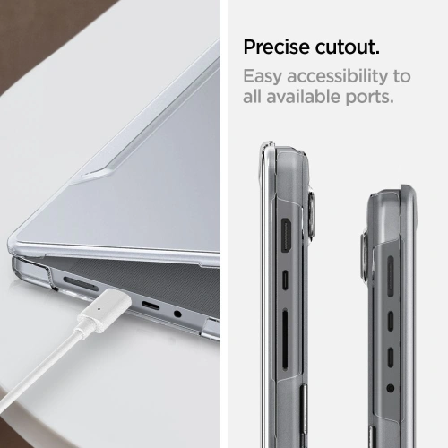 Etui Spigen Thin Fit Apple MacBook Pro 14" 2021-2025 (M1/M2/M3/M4/M5) Crystal Clear