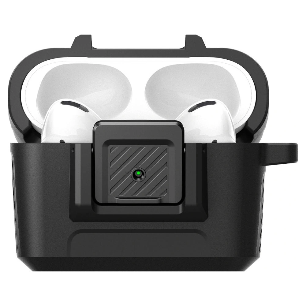 Hurtownia GSM - Etui Spigen Lock Fit Apple AirPods Pro 1 Matte Black - SPN2288BLK - {ean13} - Hurt