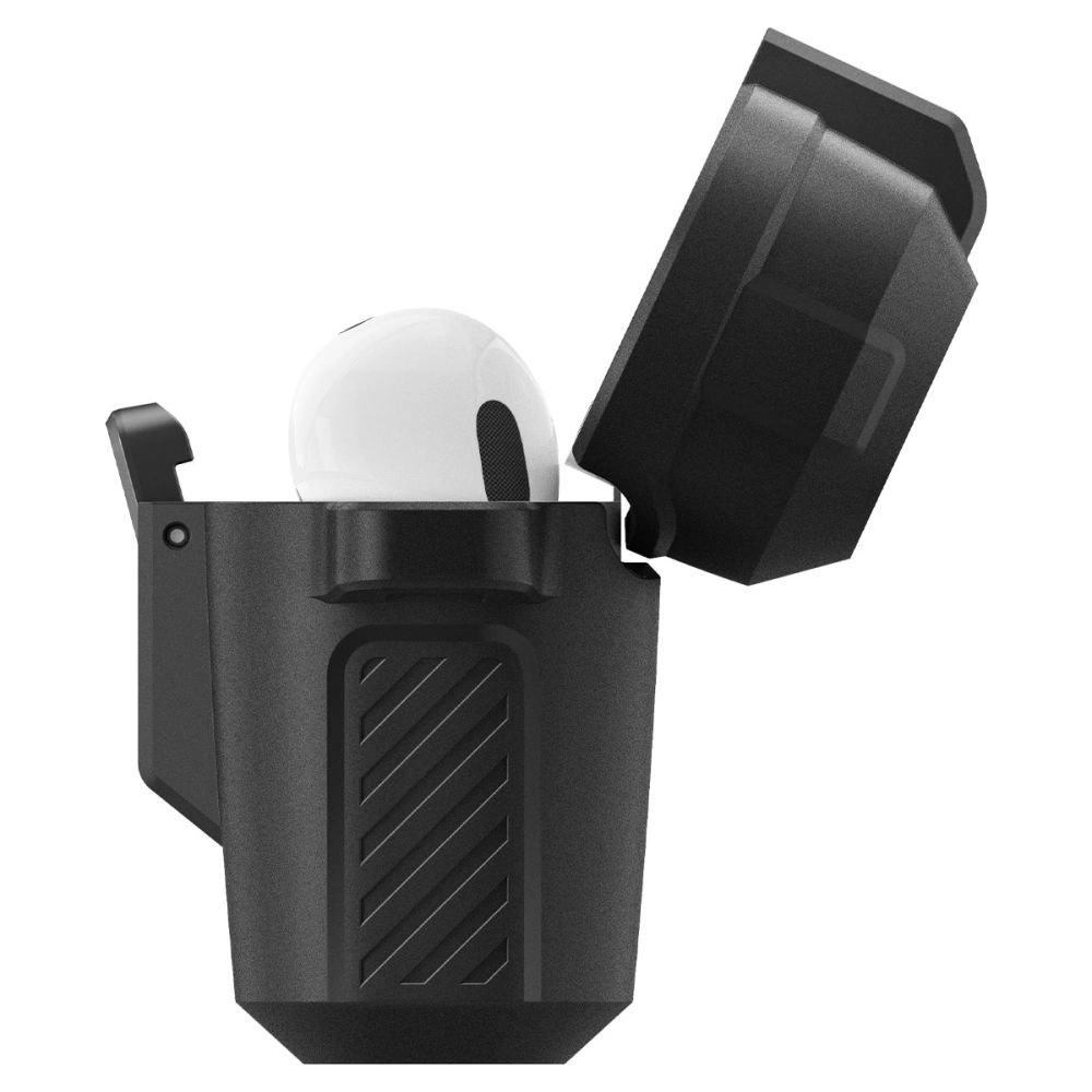 Hurtownia GSM - Etui Spigen Lock Fit Apple AirPods Pro 1 Matte Black - SPN2288BLK - {ean13} - Hurt