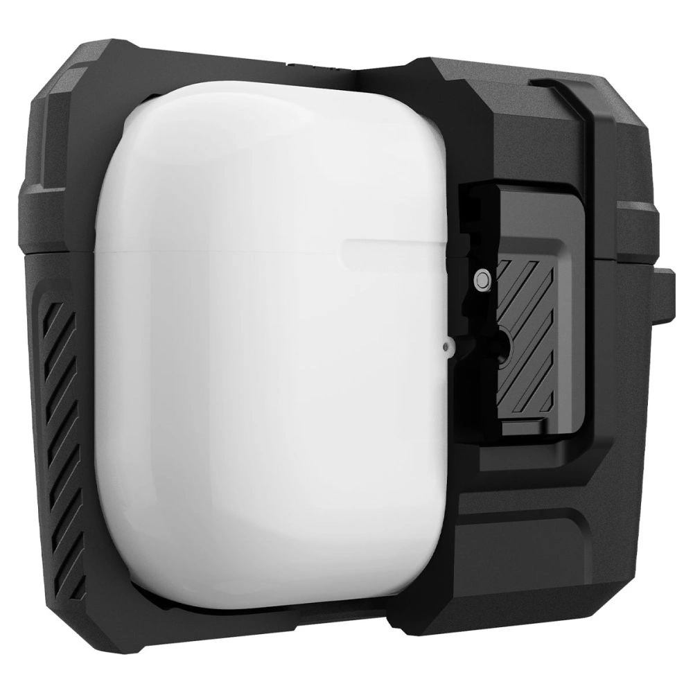 Hurtownia GSM - Etui Spigen Lock Fit Apple AirPods Pro 1 Matte Black - SPN2288BLK - {ean13} - Hurt