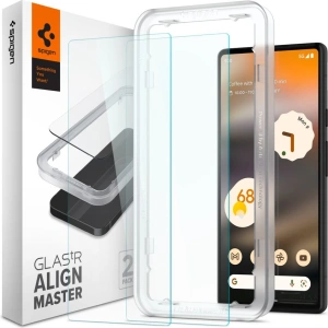 Spigen GLAS.tR Slim AlignMaster Google Pixel 6a [2 PACK]