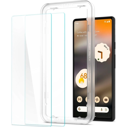Szkło hartowane Spigen GLAS.tR Slim AlignMaster Google Pixel 6a [2 PACK]