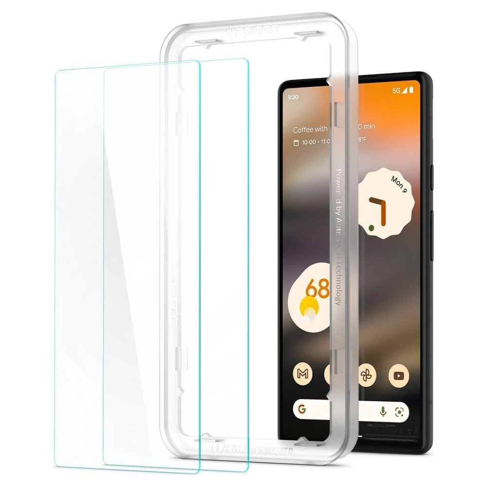 Hurtownia GSM - Tvrzené sklo Spigen GLAS.tR Slim AlignMaster Google Pixel 6a [2 PACK] - SPN2290 - {ean13} - Hurt