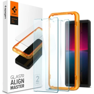 Hurtownia GSM - Szkło hartowane Spigen GLAS.tR Slim AlignMaster Sony Xperia 10 IV [2 PACK] - SPN2291 - {ean13} - Hurt