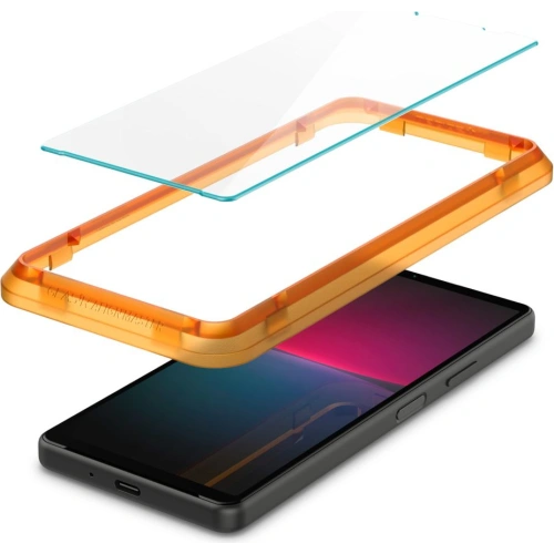 Szkło hartowane Spigen GLAS.tR Slim AlignMaster Sony Xperia 10 IV [2 PACK]