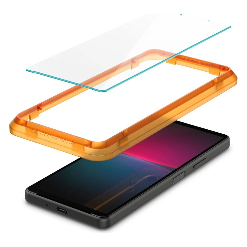 Hurtownia GSM - Tvrzené sklo Spigen GLAS.tR Slim AlignMaster Sony Xperia 10 IV [2 PACK] - SPN2291 - {ean13} - Hurt