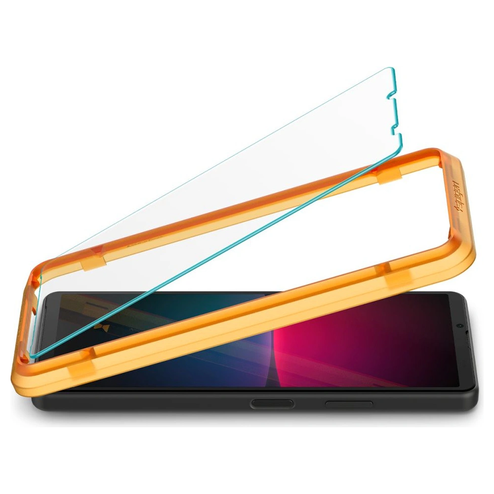 Hurtownia GSM - Tvrzené sklo Spigen GLAS.tR Slim AlignMaster Sony Xperia 10 IV [2 PACK] - SPN2291 - {ean13} - Hurt