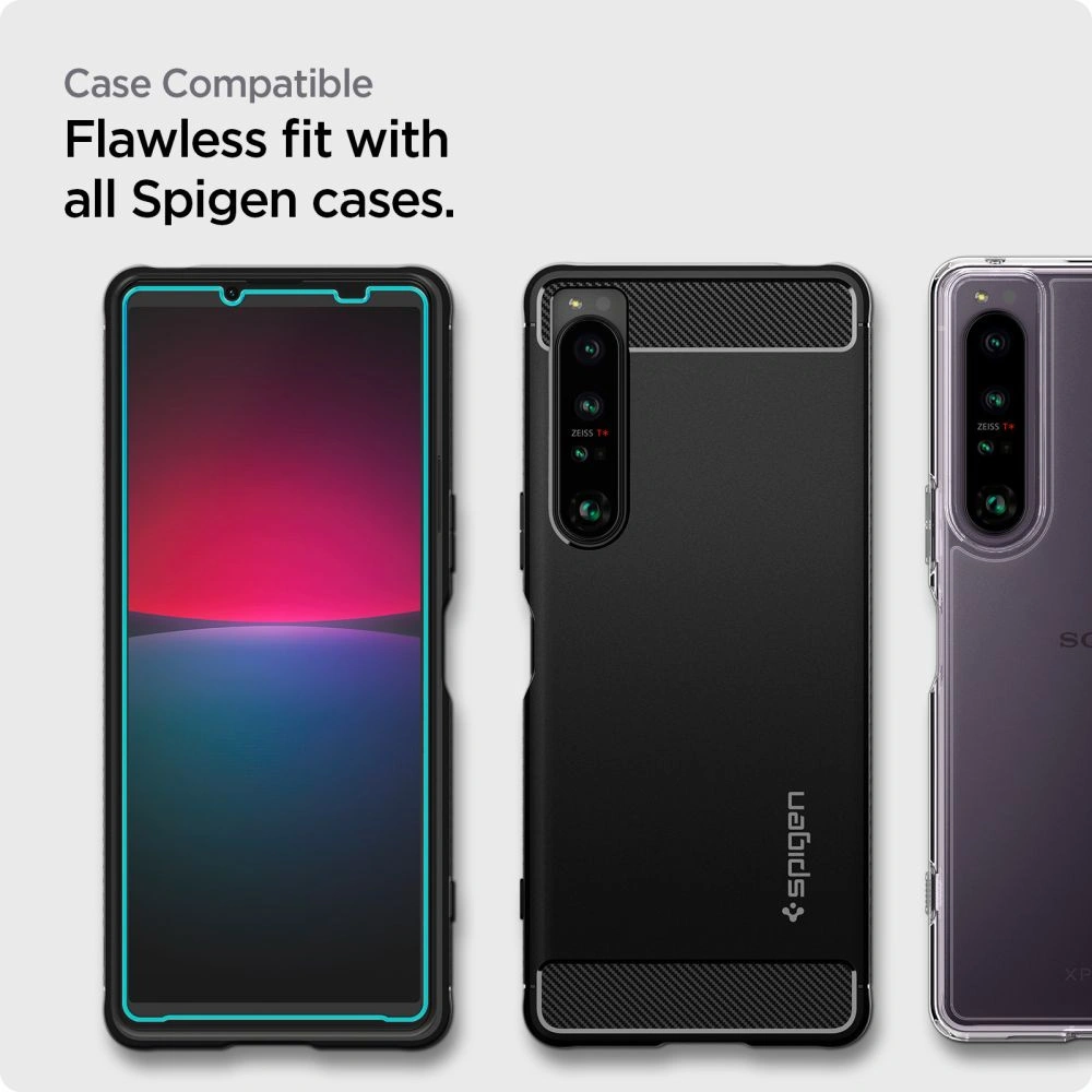 Hurtownia GSM - Tvrzené sklo Spigen GLAS.tR Slim AlignMaster Sony Xperia 10 IV [2 PACK] - SPN2291 - {ean13} - Hurt