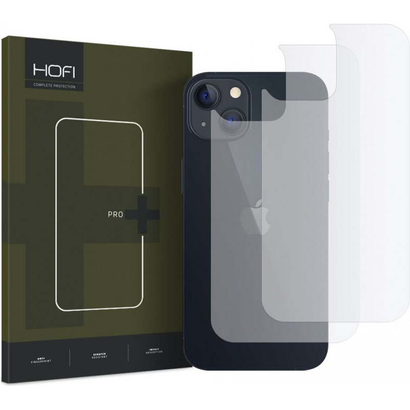 Hofi Distributor - 9589046925429 - HOFI253CL - Hofi Hydroflex Pro+ Back Protector Apple iPhone 13 Clear [2 PACK] - B2B homescreen