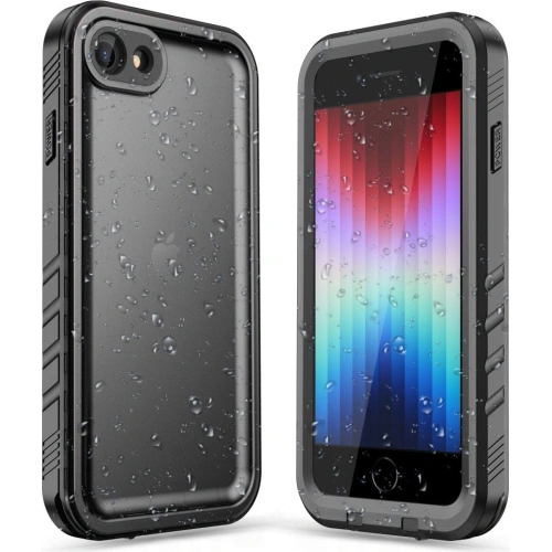 Etui wodoodporne Tech-Protect Shellbox IP68 Apple iPhone SE 2022/SE 2020/8/7 Black