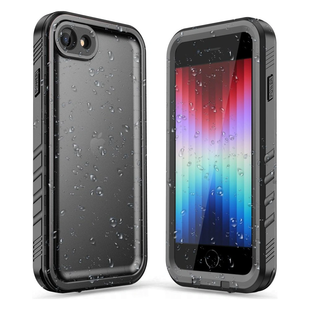 Hurtownia GSM - Vodotěsné pouzdro Tech-Protect Shellbox IP68 Apple iPhone SE 2022/SE 2020/8/7 Černé - THP1226BLK - {ean13} - Hurt