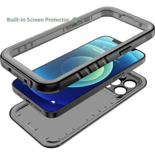 Etui wodoodporne Tech-Protect Shellbox IP68 Apple iPhone SE 2022/SE 2020/8/7 Black