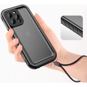 Hurtownia GSM - Wasserdichtes Case Tech-Protect Shellbox IP68 Apple iPhone SE 2022/SE 2020/8/7 Schwarz - THP1226BLK - {ean13} - Hurt