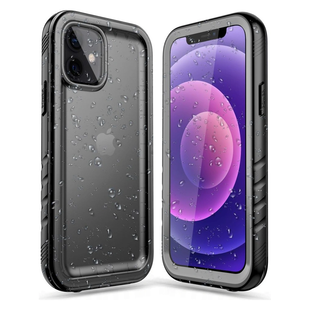 Hurtownia GSM - Vodotěsné pouzdro Tech-Protect Shellbox IP68 Apple iPhone 12/12 Pro černé - THP1228BLK - {ean13} - Hurt