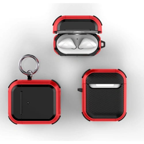 Etui Tech-Protect Rough Apple AirPods Black