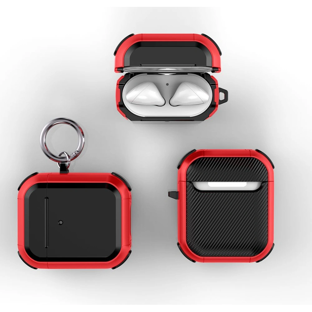 Hurtownia GSM - Etui Tech-Protect Rough Apple AirPods Černé - THP1234BLK - {ean13} - Hurt