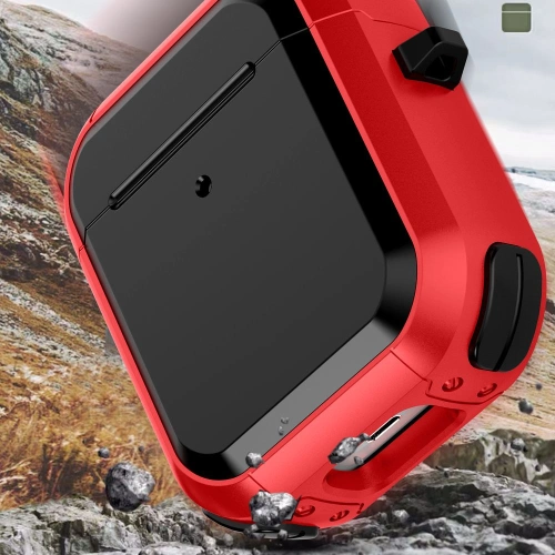 Etui Tech-Protect Rough Apple AirPods Black