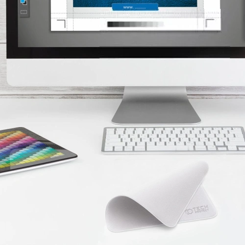 Ściereczka do ekranów Tech-Protect Polishing Cloth Grey [2 PACK]