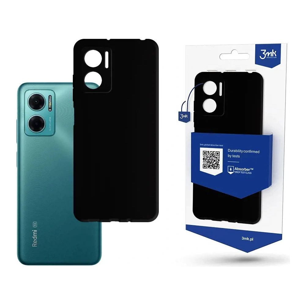 Hurtownia GSM - Etui 3MK Matt Case Redmi Note 11E 5G/Redmi 10 5G černý/black - 3MK3870BLK - {ean13} - Hurt