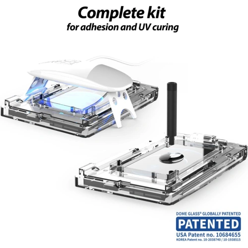 Szkło hartowane z klejem UV Whitestone Dome Glass Samsung Galaxy Z Fold 4 [2 PACK]