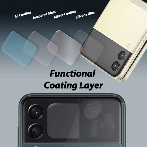 Szkło hartowane Whitestone EZ Glass Samsung Galaxy Z Flip 4 [2 PACK]