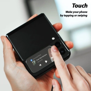 Wholesale Whitestone EZ Glass Samsung Galaxy Z Flip 4 [2 PACK] - WSD064 - {ean13} - Hurt