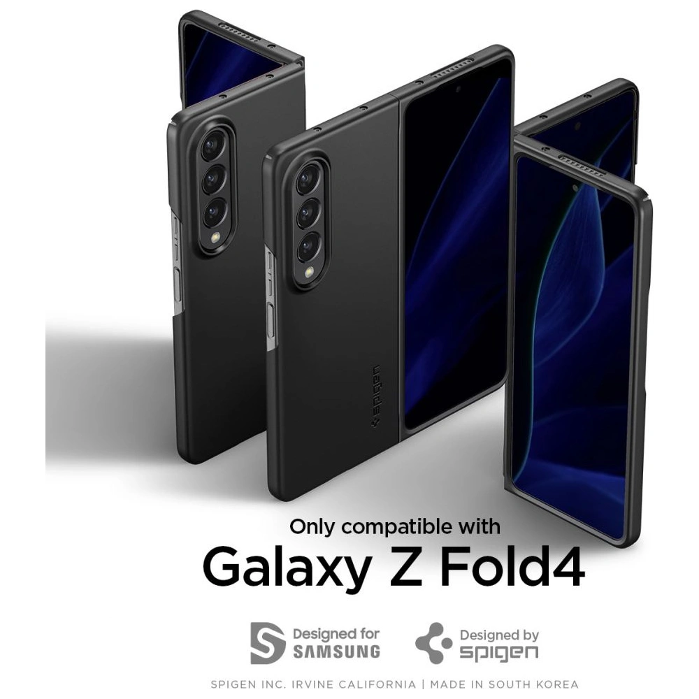 Hurtownia GSM - Etui Spigen Airskin Samsung Galaxy Z Fold 4 černé - SPN2293BLK - {ean13} - Hurt