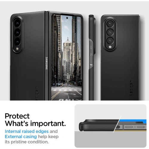 Etui Spigen Airskin Samsung Galaxy Z Fold 4 Black