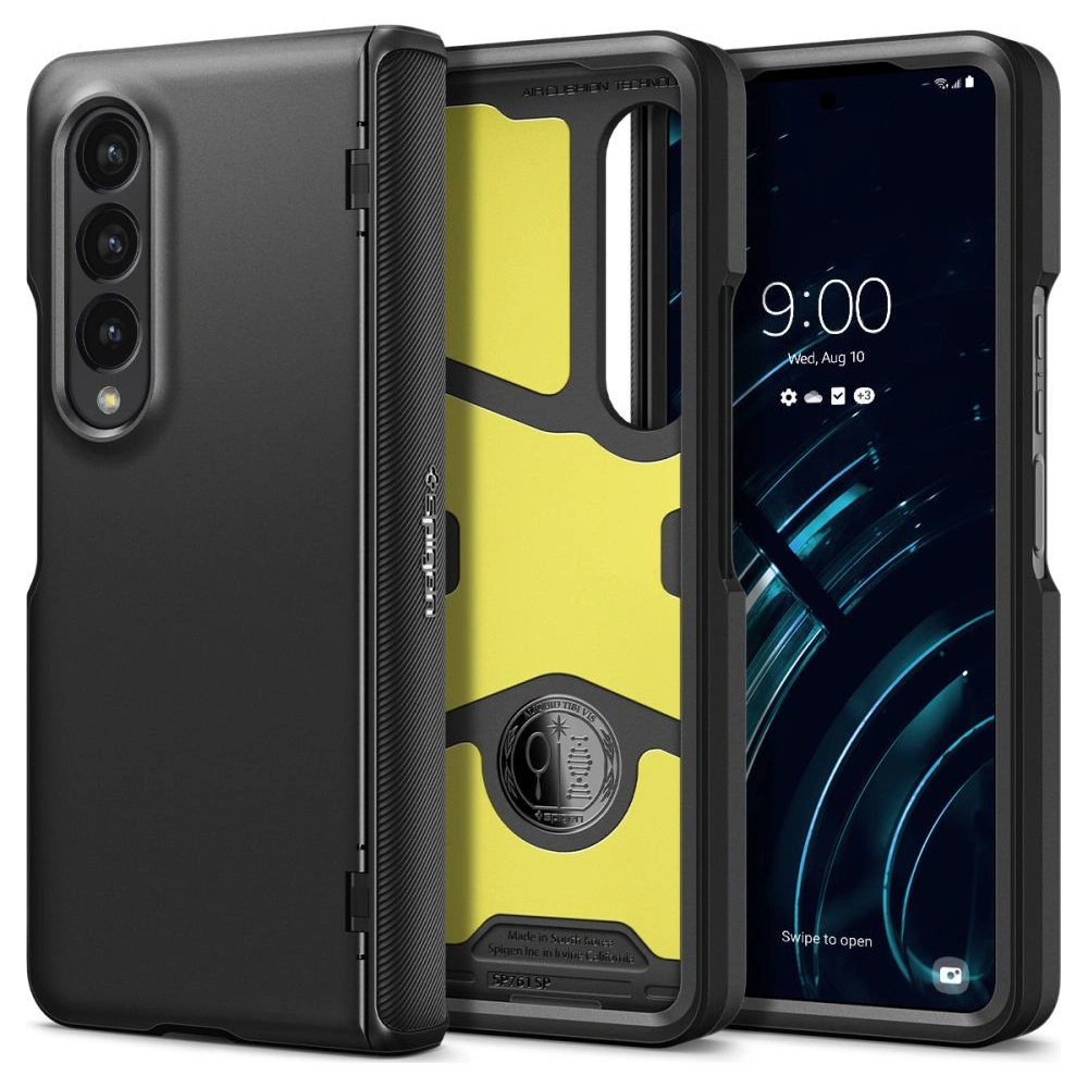 Wholesale Spigen Slim Armor Pro Samsung Galaxy Z Fold 4 Black - SPN2294BLK - {ean13} - Hurt