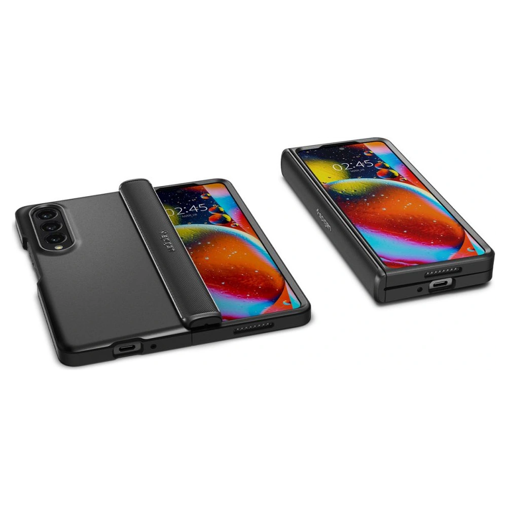 Wholesale Spigen Slim Armor Pro Samsung Galaxy Z Fold 4 Black - SPN2294BLK - {ean13} - Hurt
