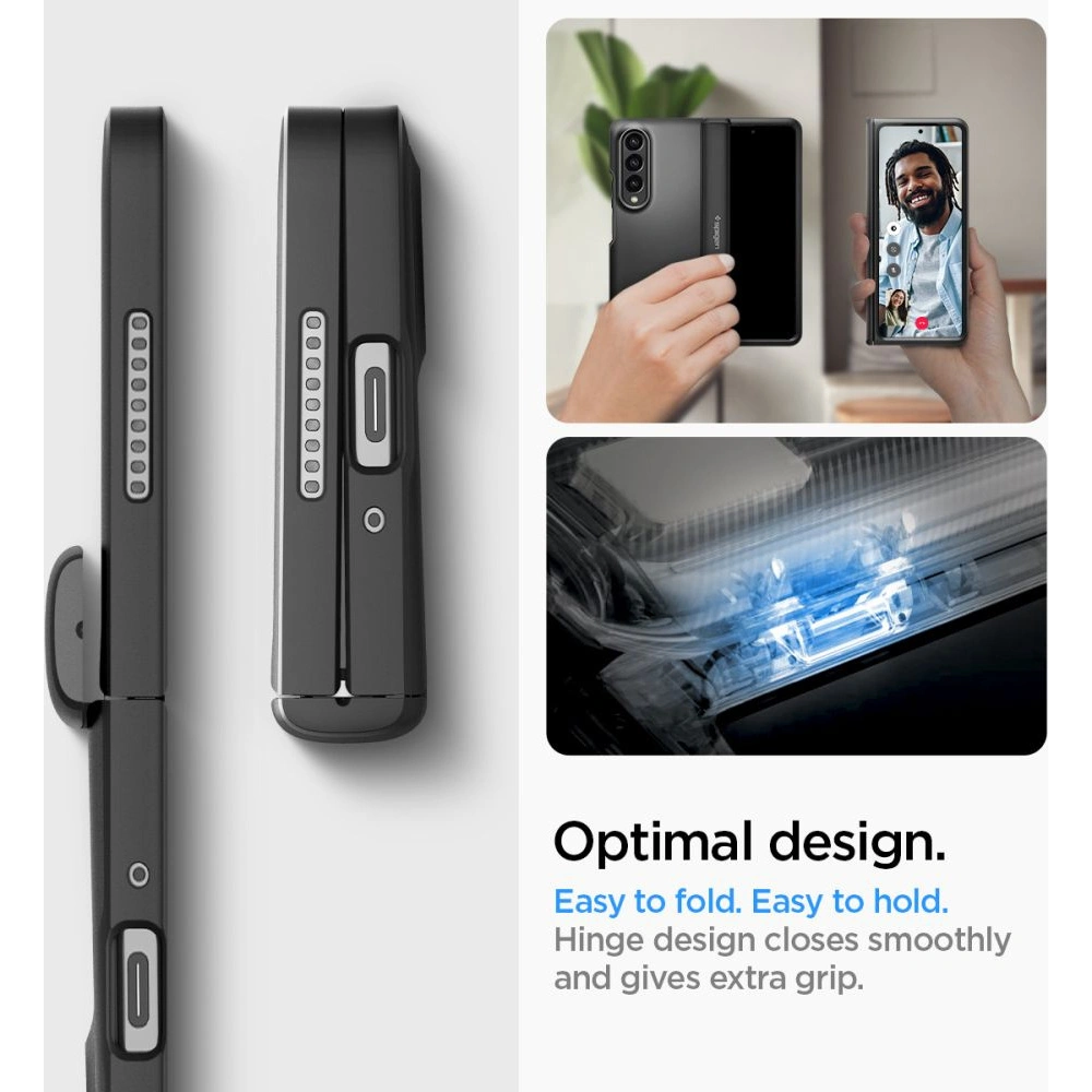 Hurtownia GSM - Etui Spigen Slim Armor Pro Samsung Galaxy Z Fold 4 Černé - SPN2294BLK - {ean13} - Hurt