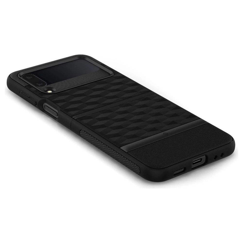 Hurtownia GSM - Etui Caseology Parallax Samsung Galaxy Z Flip 4 Matná Černá - CSL060BLK - {ean13} - Hurt
