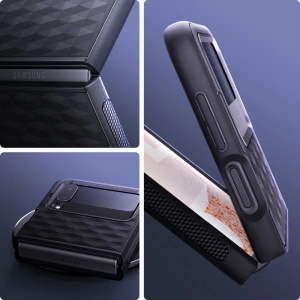 Wholesale Caseology Parallax Samsung Galaxy Z Flip 4 Matte Black - CSL060BLK - {ean13} - Hurt