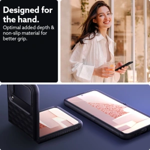 Wholesale Caseology Parallax Samsung Galaxy Z Flip 4 Matte Black - CSL060BLK - {ean13} - Hurt