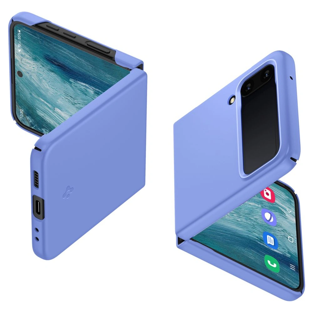 Wholesale Spigen Airskin Samsung Galaxy Z Flip 4 Cornflower Blue - SPN2295BLU - {ean13} - Hurt