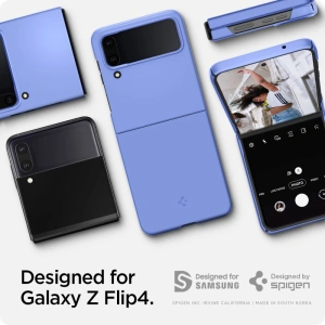 Wholesale Spigen Airskin Samsung Galaxy Z Flip 4 Cornflower Blue - SPN2295BLU - {ean13} - Hurt