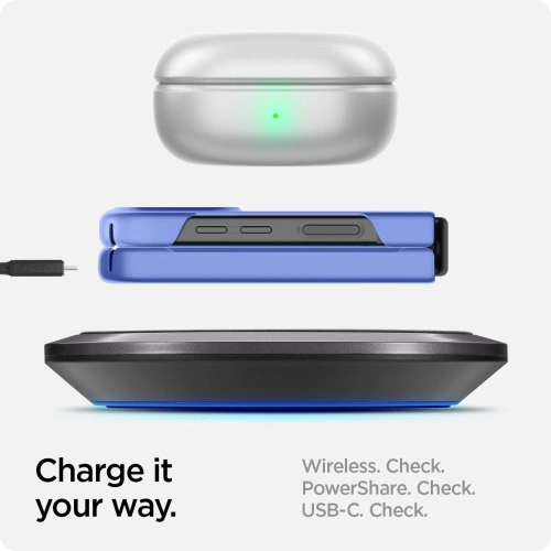 Etui Spigen Airskin Samsung Galaxy Z Flip 4 Cornflower Blue